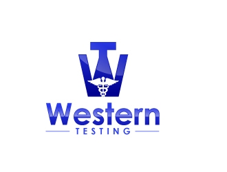 Western Testing logo design by uttam