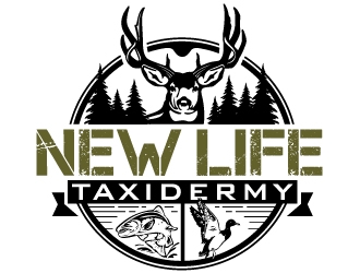 New Life Taxidermy logo design by dasigns
