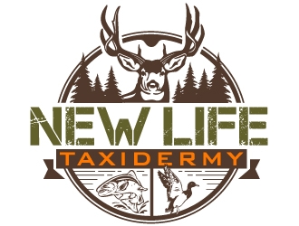 New Life Taxidermy logo design by dasigns