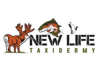 New Life Taxidermy logo design by Suvendu