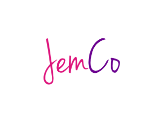 Logo: JemCo short for The Jem Code logo design by Sheilla