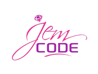 Logo: JemCo short for The Jem Code logo design by MAXR