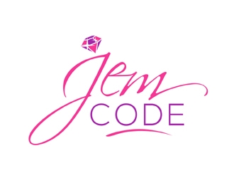 Logo: JemCo short for The Jem Code logo design by MAXR