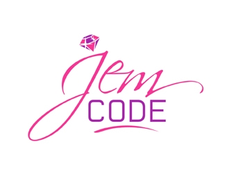 Logo: JemCo short for The Jem Code logo design by MAXR