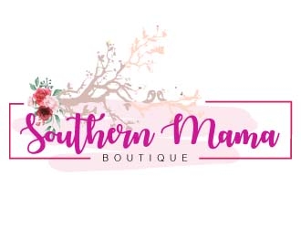 Southern Mama Boutique logo design by Vincent Leoncito