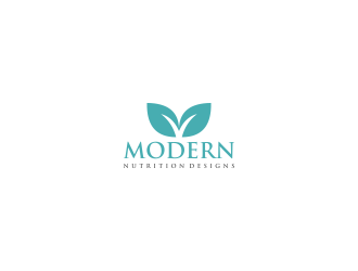 Modern Nutrition Designs logo design by haidar
