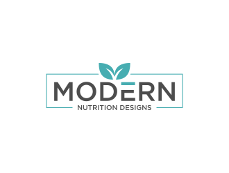 Modern Nutrition Designs logo design by haidar