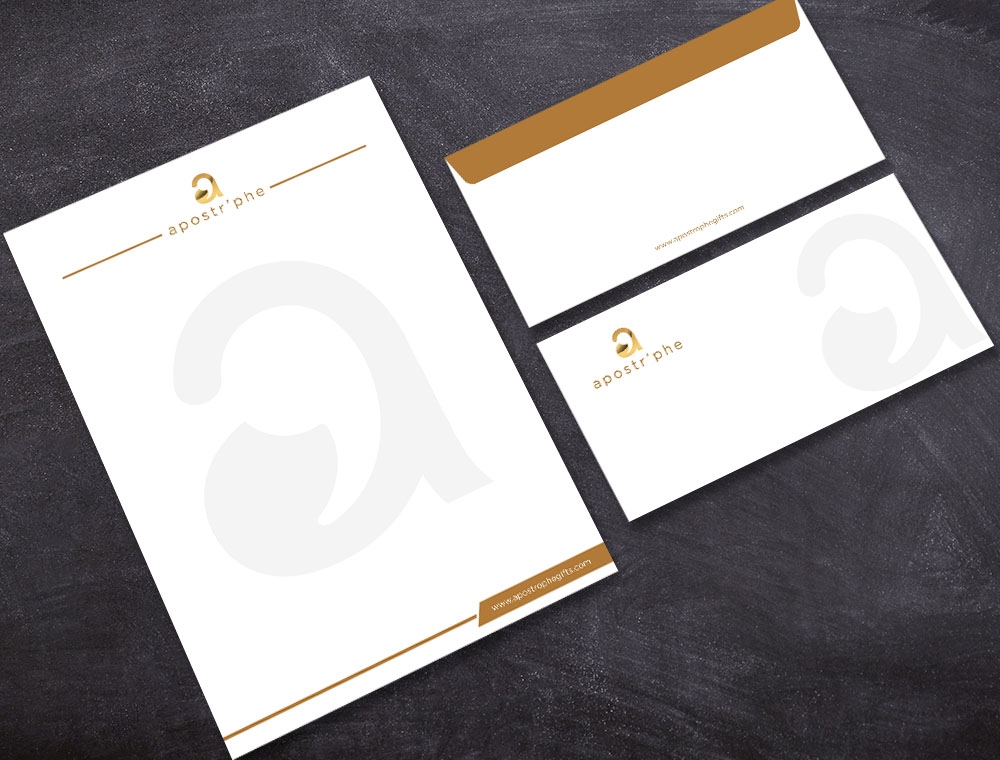 Apostrphe logo design by fritsB