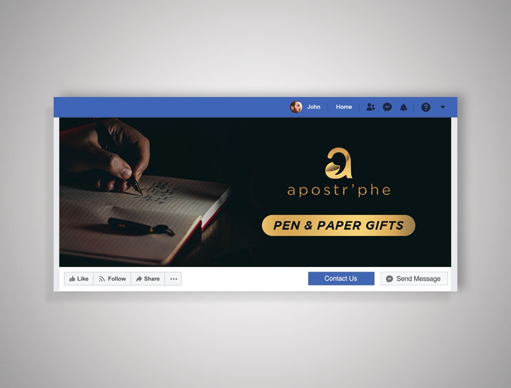 Apostrphe logo design by fritsB