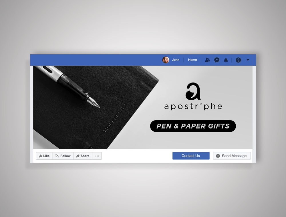 Apostrphe logo design by fritsB