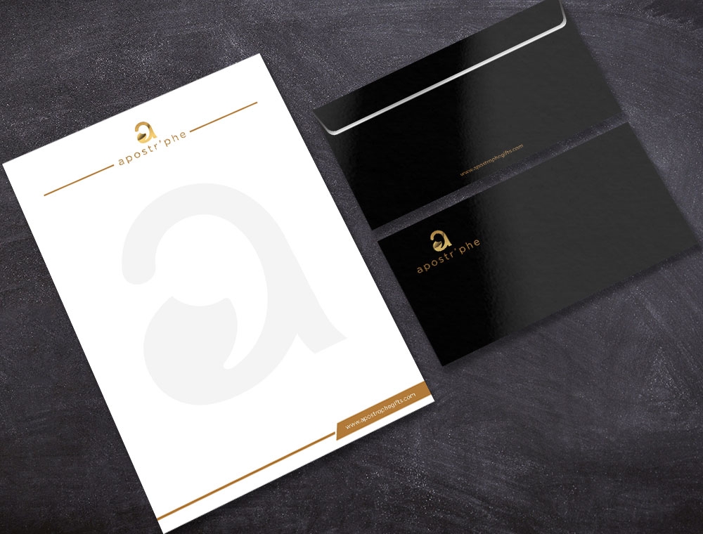 Apostrphe logo design by fritsB