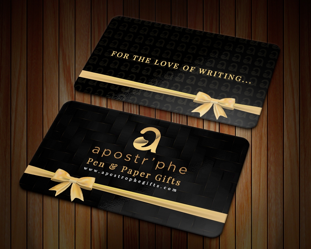 Apostrphe logo design by MastersDesigns