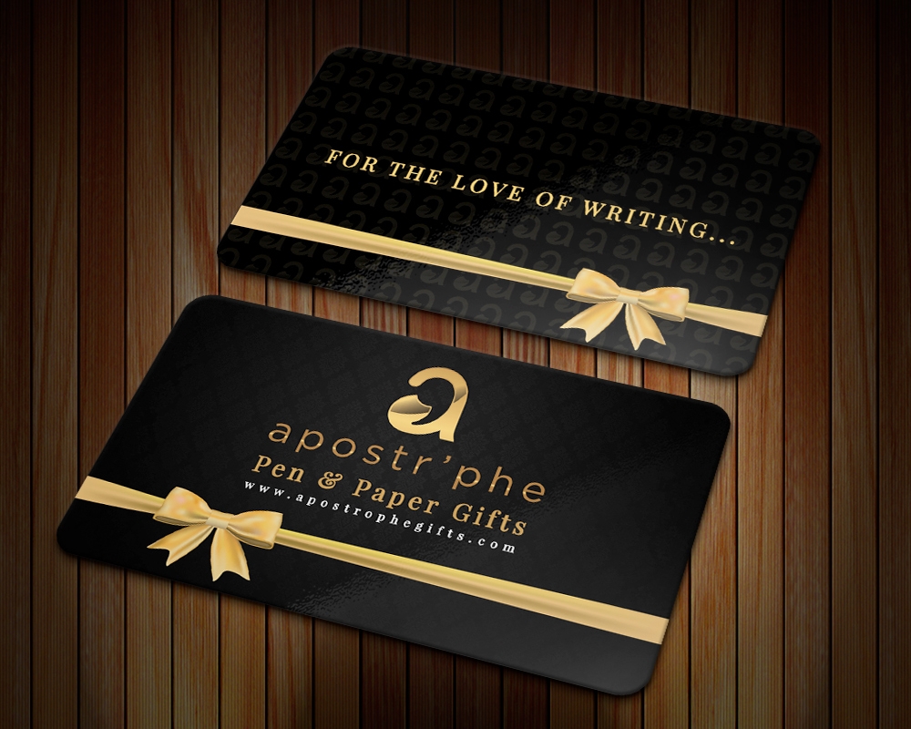 Apostrphe logo design by MastersDesigns