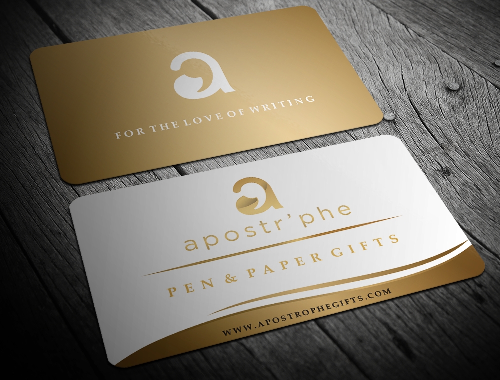 Apostrphe logo design by zizze23