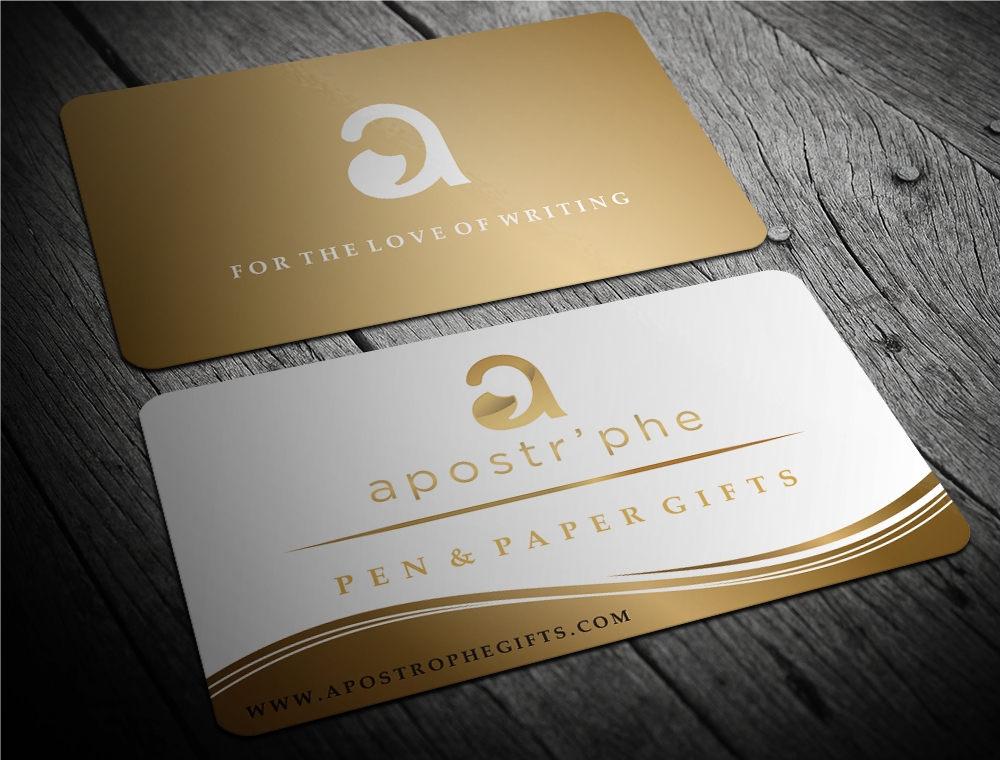 Apostrphe logo design by zizze23