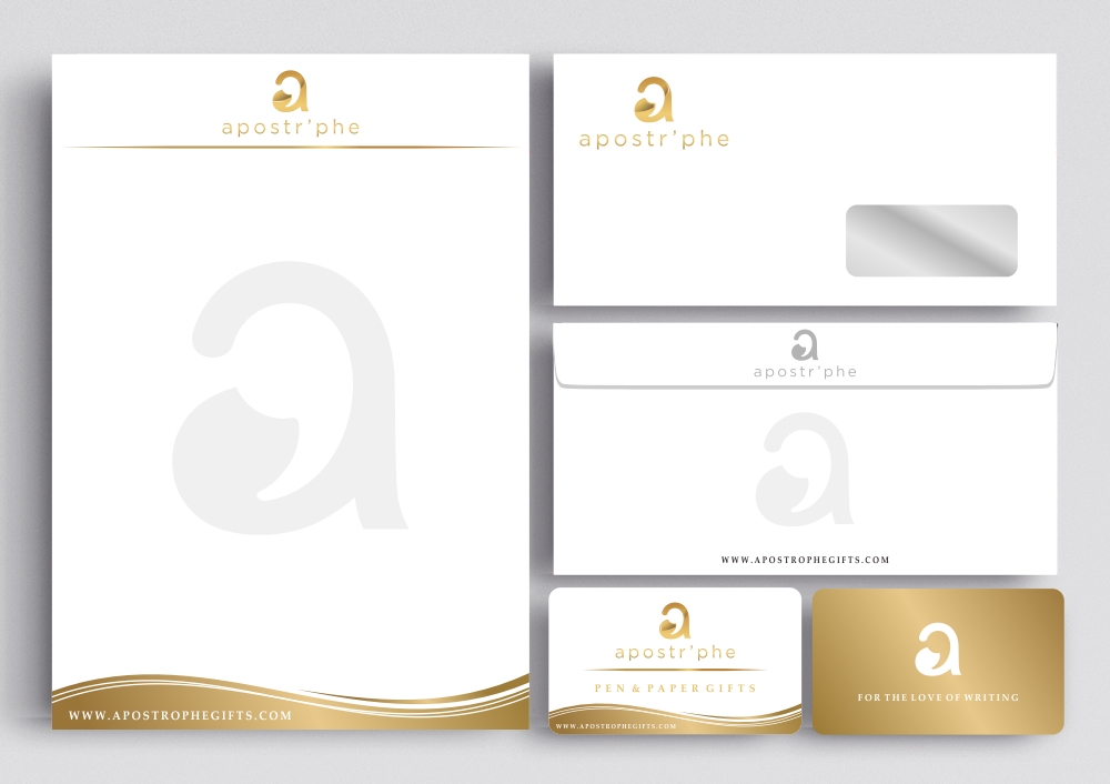 Apostrphe logo design by zizze23