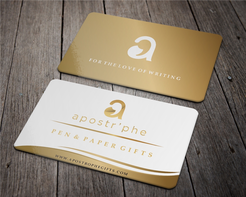 Apostrphe logo design by zizze23