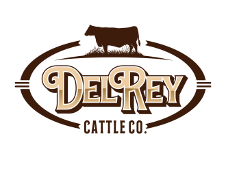 Del Rey cattle co.  logo design by ekitessar