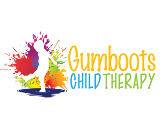 Gumboots Child Therapy logo design by gogo