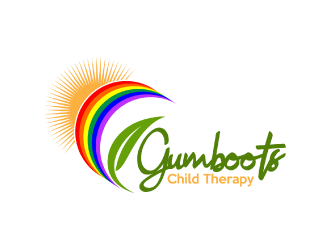 Gumboots Child Therapy logo design by nona