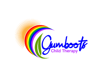 Gumboots Child Therapy logo design by nona