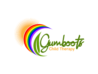 Gumboots Child Therapy logo design by nona