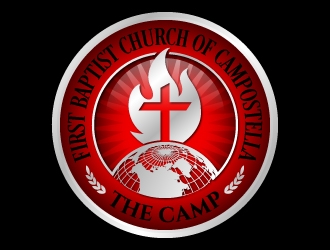 First Baptist Church of Campostella logo design by jaize