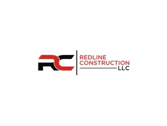 Redline Construction LLC logo design by Diancox