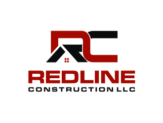 Redline Construction LLC logo design by mbamboex