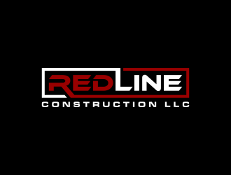 Redline Construction LLC logo design by p0peye