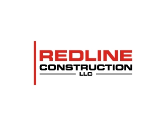 Redline Construction LLC logo design by wongndeso