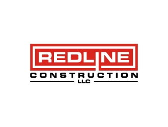 Redline Construction LLC logo design by wongndeso