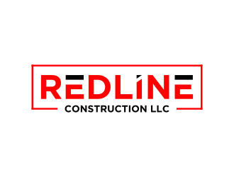 Redline Construction LLC logo design by haidar