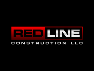 Redline Construction LLC logo design by p0peye