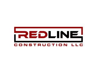 Redline Construction LLC logo design by p0peye