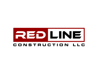 Redline Construction LLC logo design by p0peye