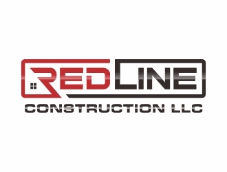 Redline Construction LLC logo design by langitBiru