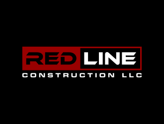 Redline Construction LLC logo design by p0peye