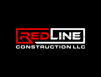 Redline Construction LLC logo design by alby