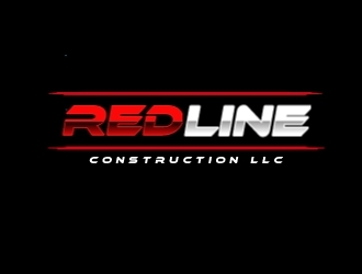 Redline Construction LLC logo design by Rexx