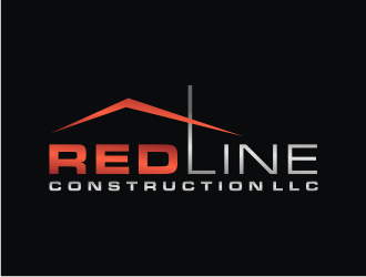Redline Construction LLC logo design by bricton