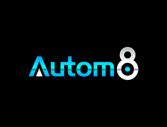 Autom8 logo design by zonpipo1
