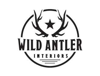 Wild Antler Interiors logo design by logy_d