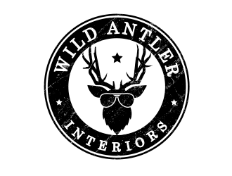Wild Antler Interiors logo design by BeDesign