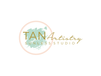 Tan Artistry | Sunless Studio logo design by Barkah