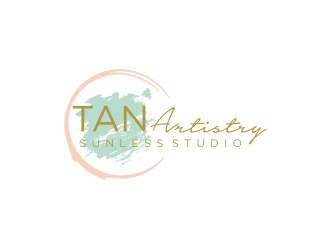 Tan Artistry | Sunless Studio logo design by Barkah