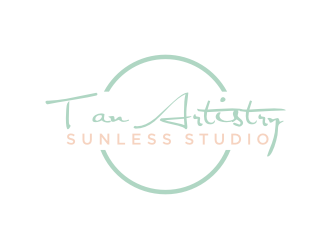 Tan Artistry | Sunless Studio logo design by rief