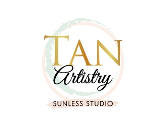 Tan Artistry | Sunless Studio logo design by iamjason