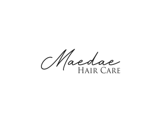 Maedae Hair Care logo design by y7ce