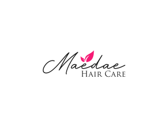 Maedae Hair Care logo design by y7ce